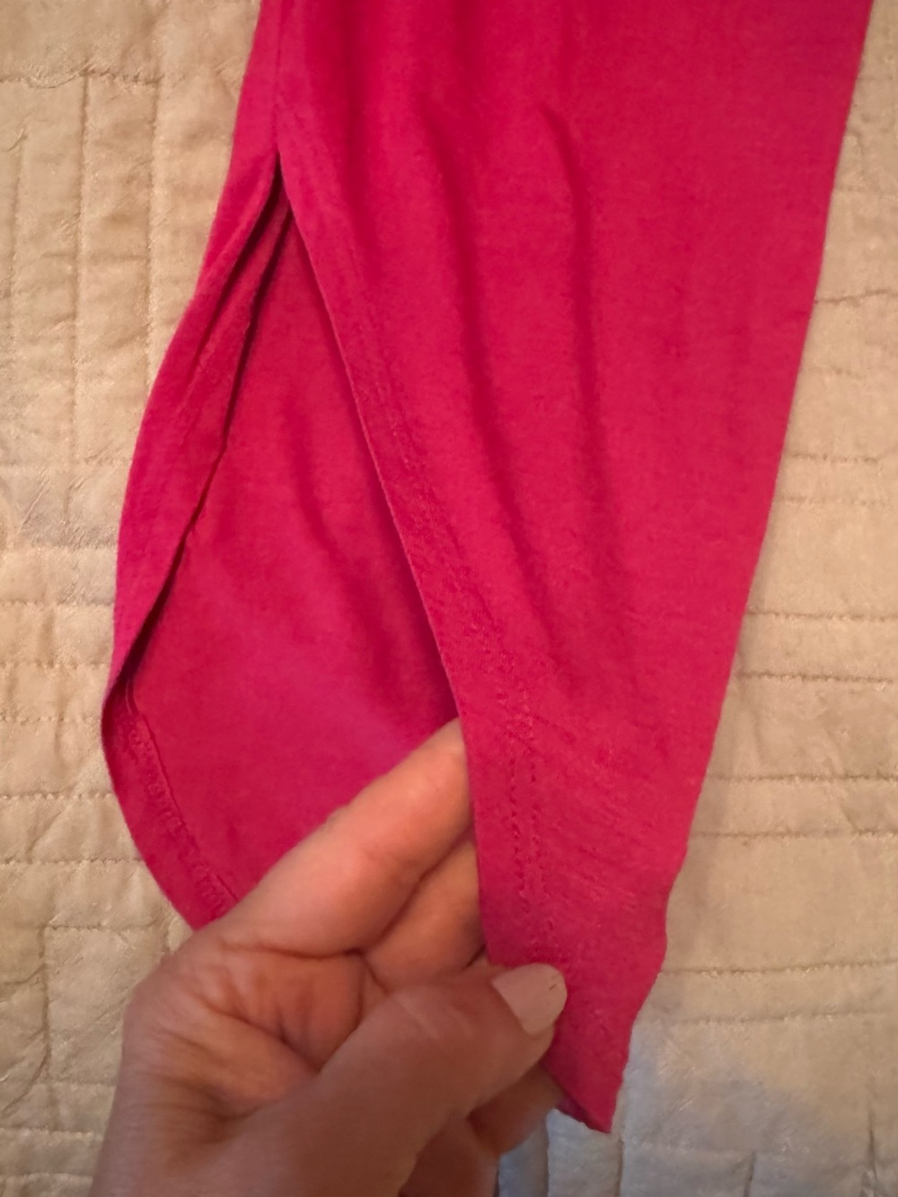 Trina Turk Raspberry Pull-On Track Pants - Picture 6 of 6